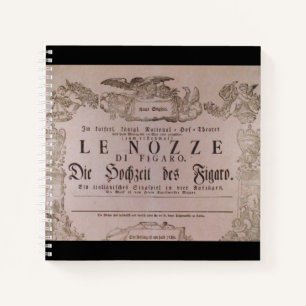 Carnet Wolfgang Amadeus Mozart, Oper - Le nozze di Figaro