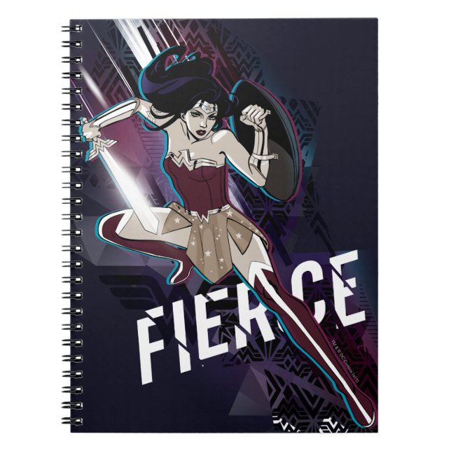 Carnet Wonder Woman - Fierce (Devant)