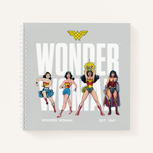 Carnet Wonder Woman Legends Forever Graphic (Devant)