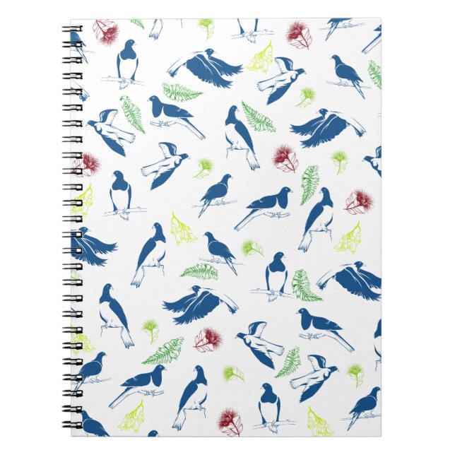 Carnet Wood Pigeon Kereru (Devant)