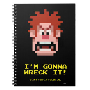 Carnet Wreck-It Ralph : Je vais le détruire !