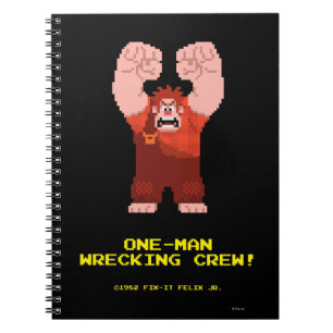 Carnet Wreck-It Ralph : Une équipe de démolisseurs !