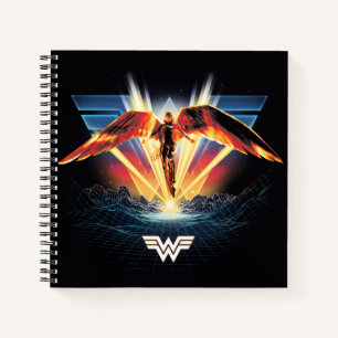 Carnet WW84   Retrowave Wonder Woman des années 80
