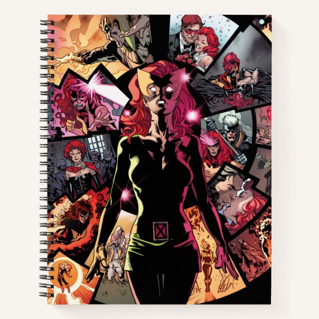 Carnet X-Men | Phénix foncé classique (Devant)