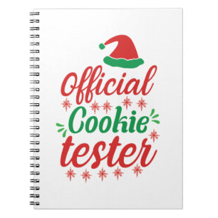 Carnet Xmas Art Official Cookie Tester