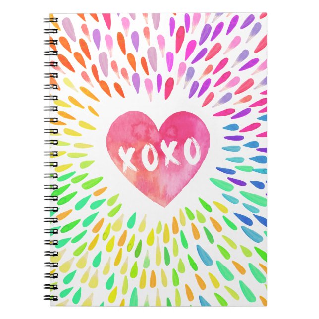 Carnet Xo Heart (Devant)