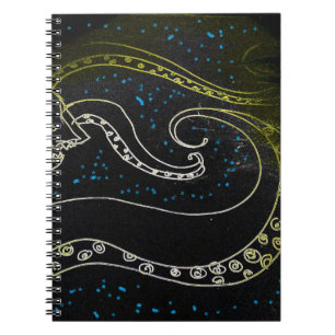 Carnet yaie Sweet échapper design d'art abstrait