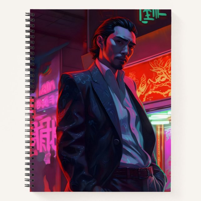 Carnet Yakuza Neon (Devant)