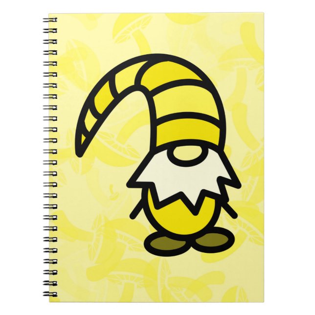 Carnet Yellow Gnome  (Devant)