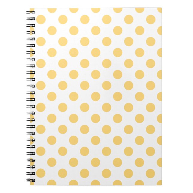 Carnet Yellow polkadots (Devant)