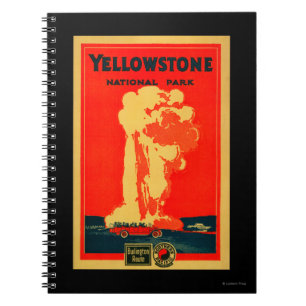 Carnet Yellowstone, vieille affiche fidèle de la