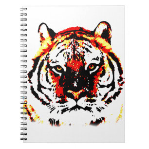 Carnet Yeux de tigres sauvages