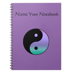 Carnet Yin-Yang a personnalisé le carnet,