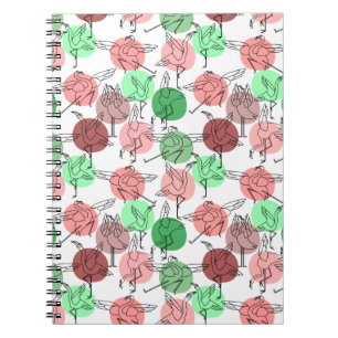 Carnet Yoga poses pattern   Yoga seamless pattern 30