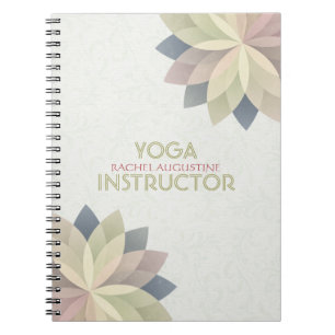 Carnet YOGA Studio Meditation Instructor Colorful Mandala