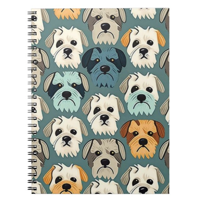 Carnet Yorkshire Terrier Motif (Devant)