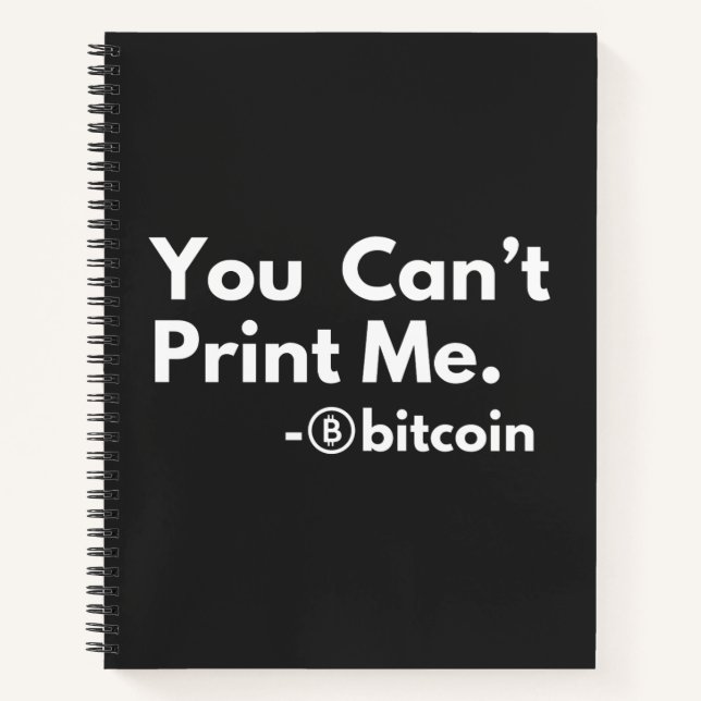 Carnet you cant print (Devant)