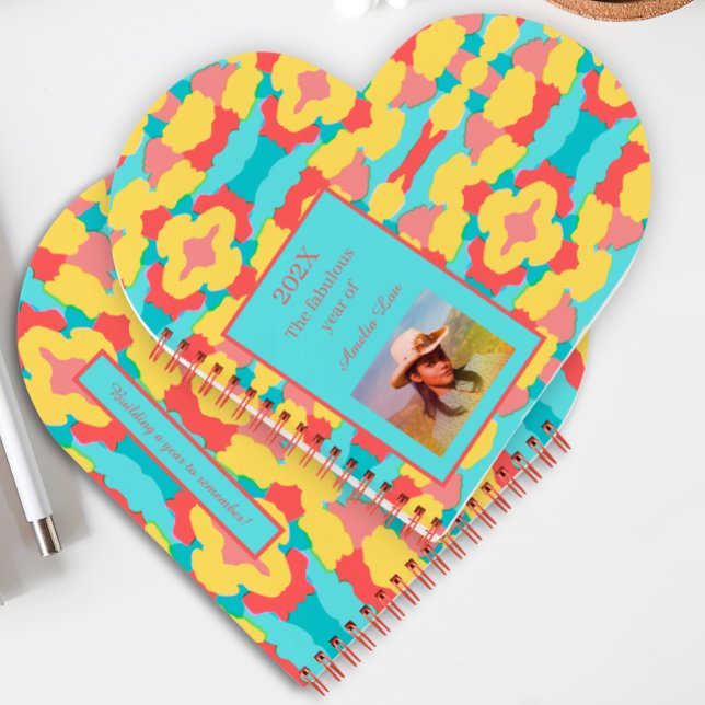 Carnet Your Picture Name on a Western Vibes Pattern  (Créateur téléchargé)