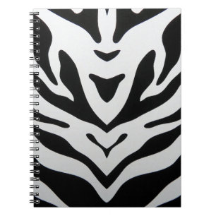 CARNET ZEBRA STRIPES ABSTRAITES
