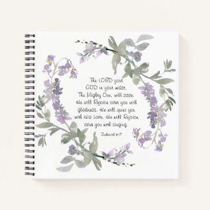 Carnet Zéphanie 3:17 Il se réjouira de toi