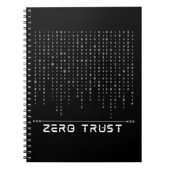 Carnet Zéro Confiance (Devant)