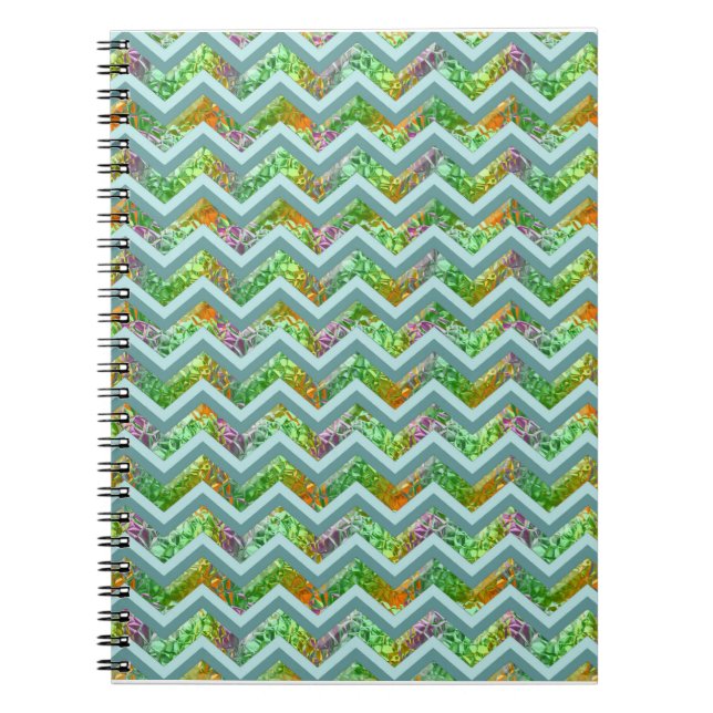 Carnet ZigZag en verre tendu (Devant)