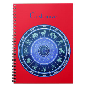 Carnet Zodiac Sun Sign Astrology Calendar Thunder_Cove