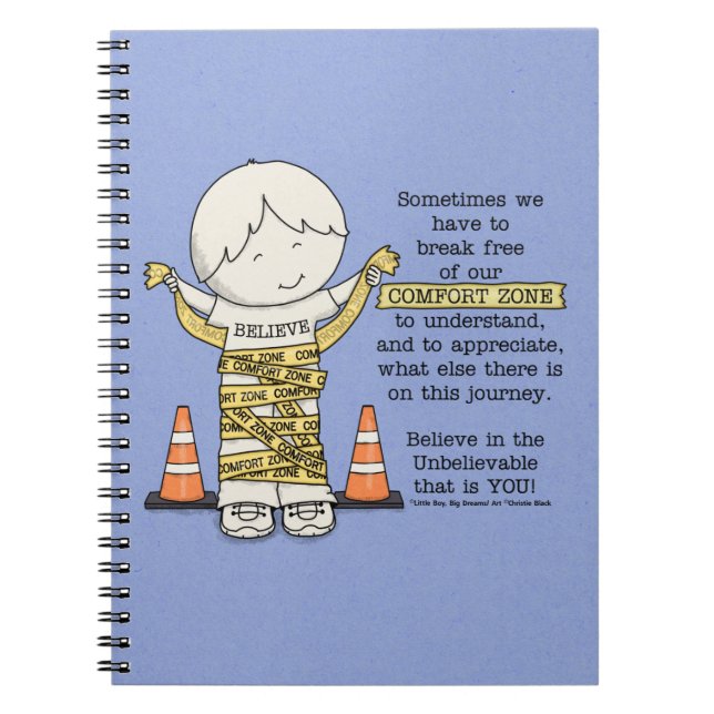 Carnet Zone de confort (Devant)