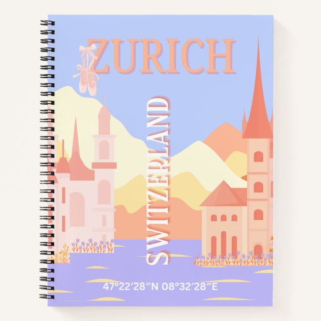 Carnet Zurich Travel Art, Suisse Travel Art (Devant)