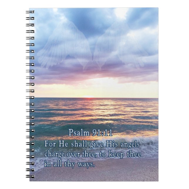 Carnets chrétiens avec l'écriture sainte de bible (Devant)