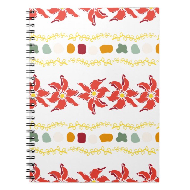Carnets de spirale fleurie pour penseurs créatifs (Devant)
