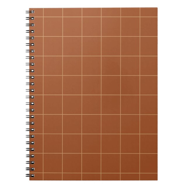 Carnets en acajou À damiers (Devant)