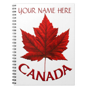 Carnets personnalisés du Journal du Canada Canada
