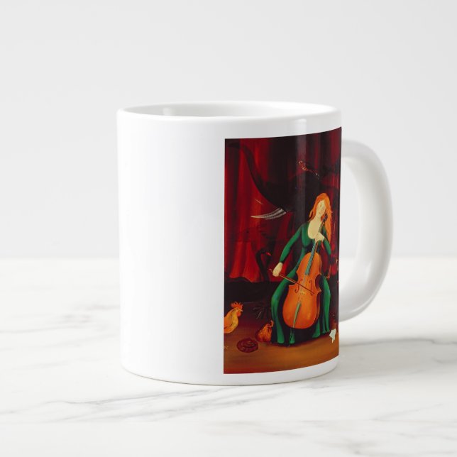 Carneval des Animeaux 2001 Large Coffee Mug (Front Right)