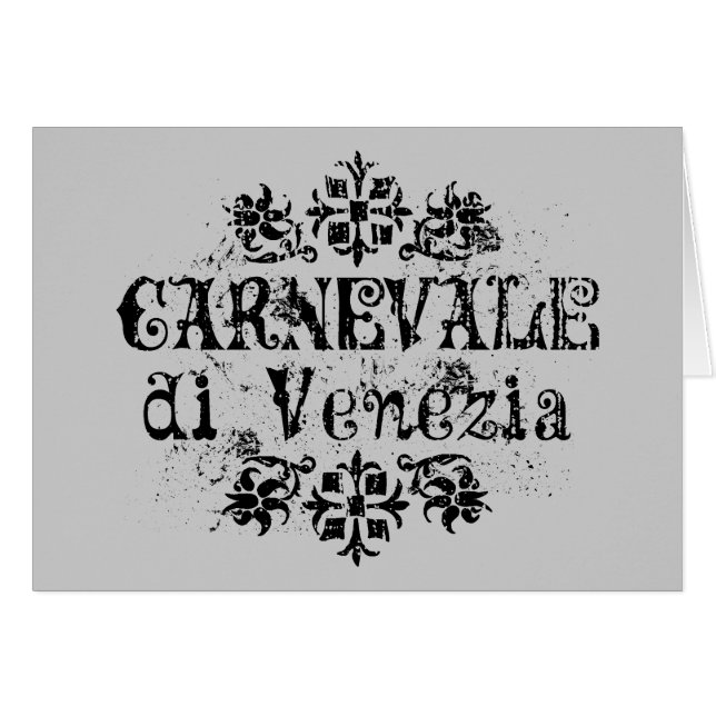 Carnevale di Venezia (Front Horizontal)