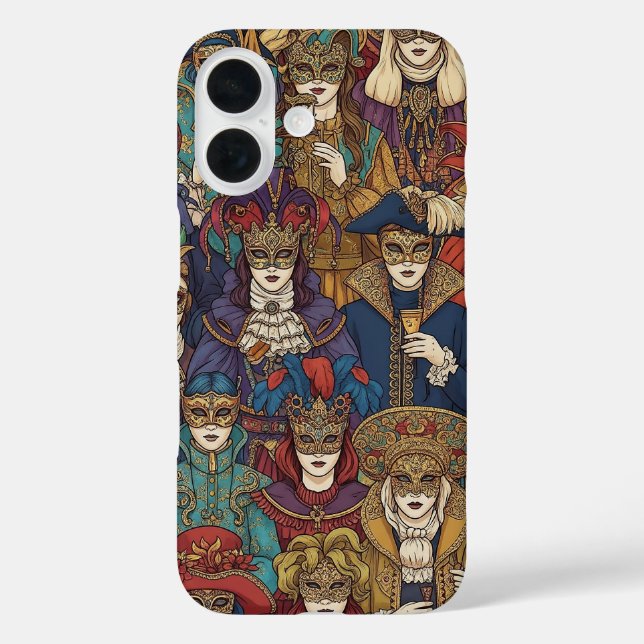 Carnevale di Venezia iPhone / iPad case (Back)