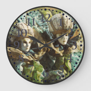 Carnevale di Venezia Italie Europe Horloge murale