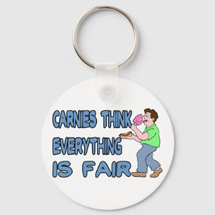 Carnies Think Keychain