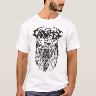 Carnifex - Casket Gold Black T-Shirt