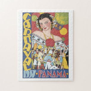 Carnival 1937 Panama Jigsaw Puzzle