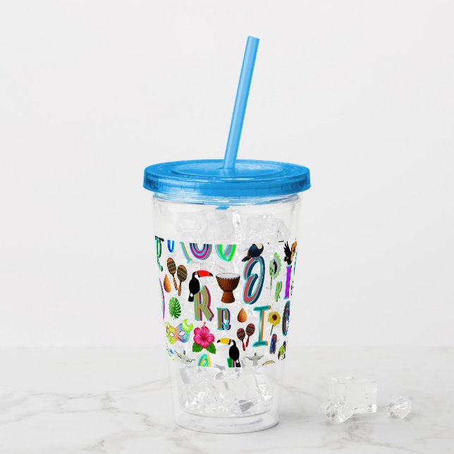 Carnival Acrylic Tumbler (Back Ice)