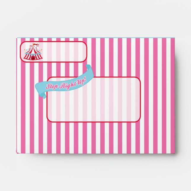 Carnival and Circus Envelopes (Front)