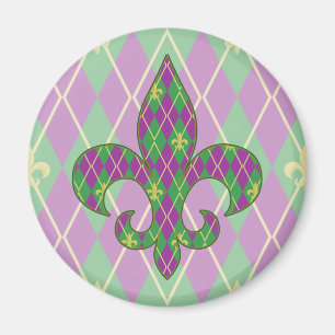 Carnival Argyle Magnet