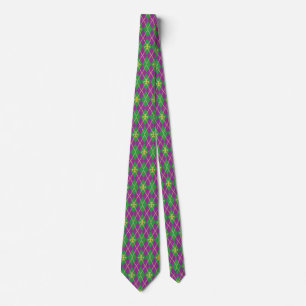 Carnival Argyle Men's Neck Tie