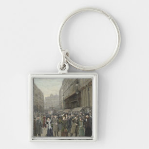 Carnival at Lille Keychain