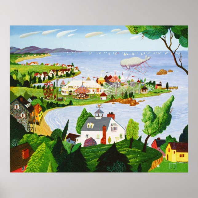 Carnival at the Beach Poster (Front)