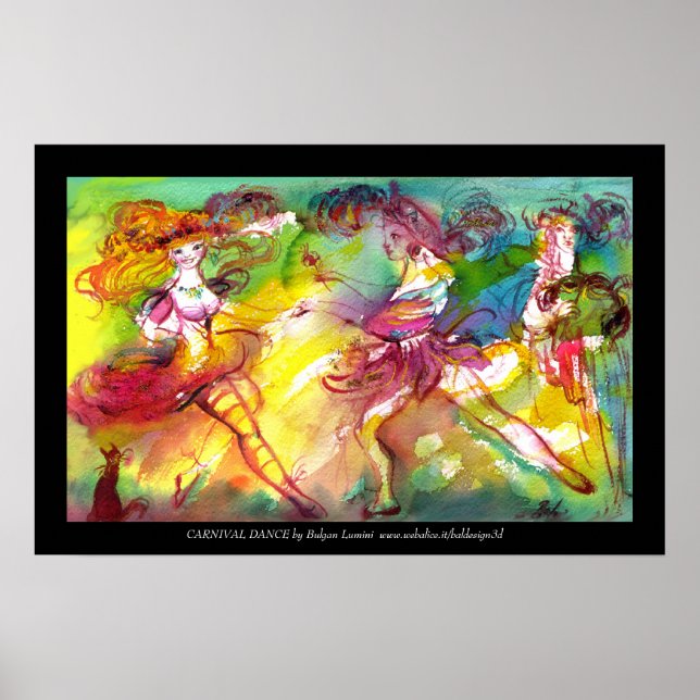CARNIVAL BALLET / Venetian Masquerade,Dance,Music Poster (Front)