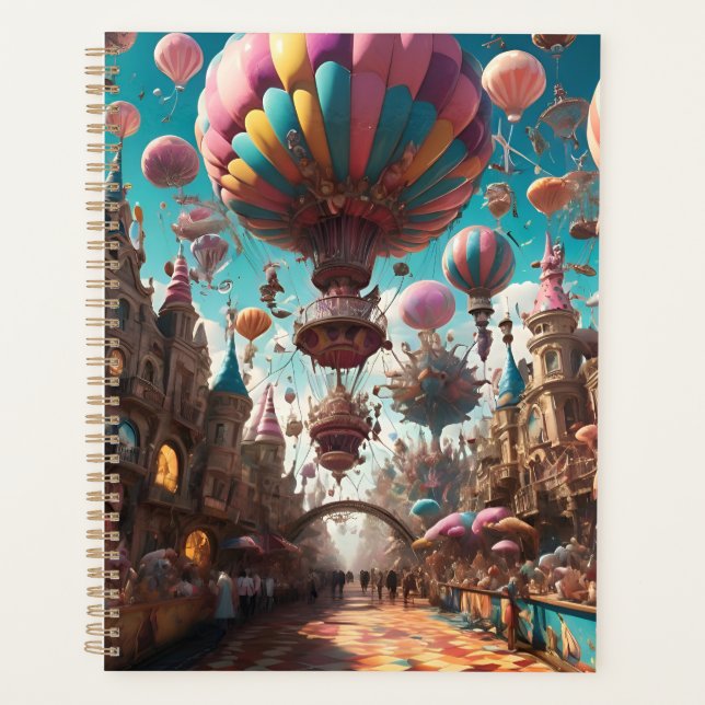 Carnival Balloon Festival  Planner (Front)
