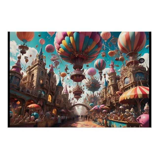 Carnival Balloon Festival  Poster (Front)