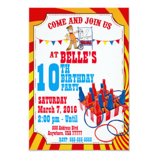 carnival invitation